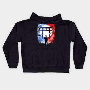 Ice and Fire Temple Kids Hoodie